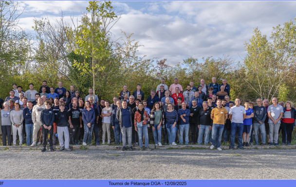 Tournoi Pétanque DGA Tt du 12/09/2025